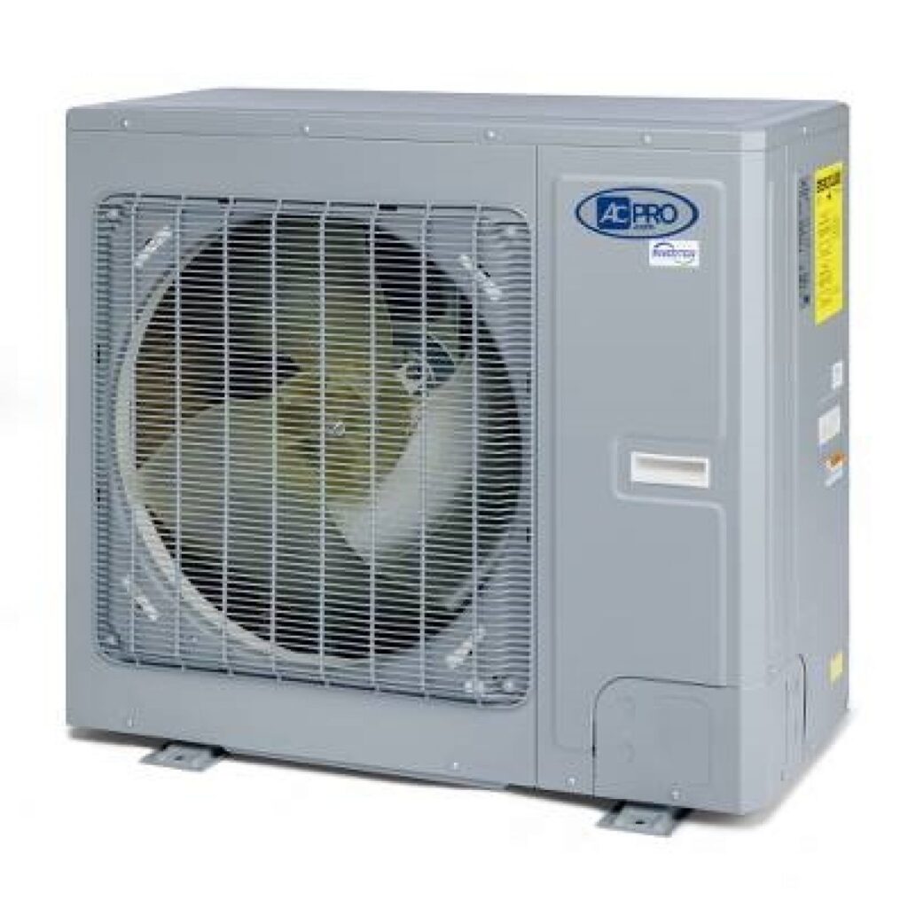 side discharge inverter heat pump